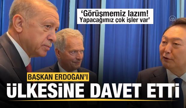 Başkan Erdoğan'ı ülkesine davet etti! Görüşmemiz lazım. Yapacağımız çok işler var