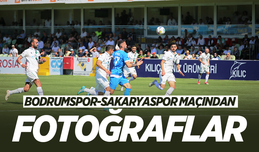 Bodrumspor-Sakaryaspor maçından fotoğraflar