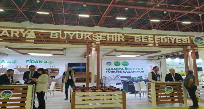 Büyükşehir'in ürünleri Antalya'daki uluslararası fuarda