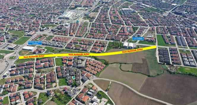 Büyükşehir Serdivan'da yeni duble yol ile ulaşıma alternatif getiriyor