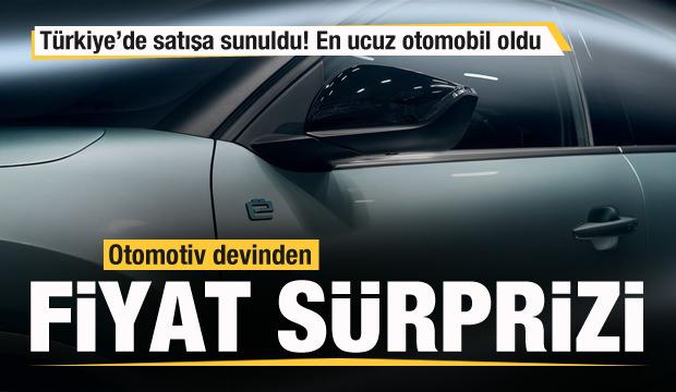 Citroen e-C4 satışa sunuldu! Türkiye'nin en ucuz otomobili oldu! işte fiyatı