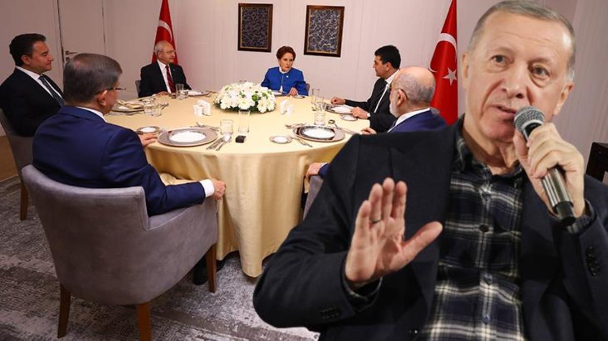 Cumhurbaşkanı Erdoğan'dan 6'lı Masa'ya zehir zemberek sözler: Yüzleri bile kızarmıyor, bu cehalettir