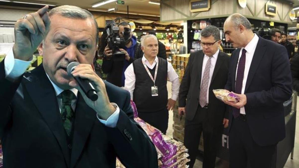 Cumhurbaşkanı Erdoğan'ın talimatı sonrası her gün fiyat şişiren marketler için harekete geçildi