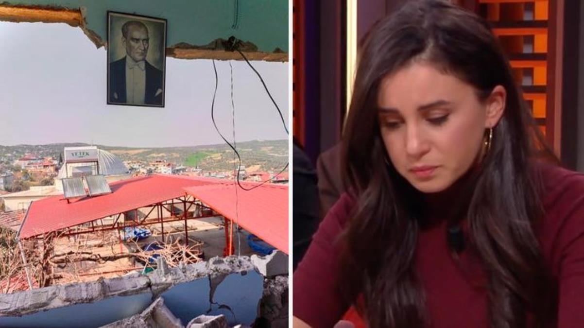 Depremde ailesinden 10 kişiyi kaybeden Karsu, yıkılan evi paylaştı: Düşmeyen tek fotoğraf