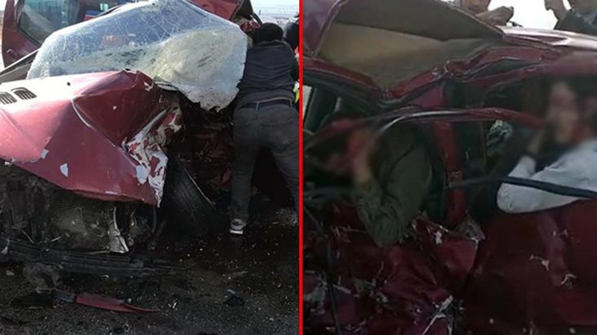 Eskişehir'de korkunç kaza: Polis memuru ile oğlu yaşamını yitirdi