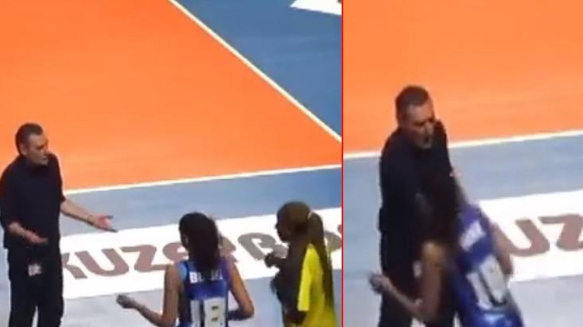 Fenerbahçe'de kadın voleybolcuya antrenörü tarafından yapılan hareket taraftarı çıldırttı