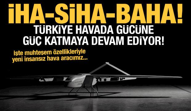 HAVELSAN yeni insansız hava aracı BAHA'yı tanıttı
