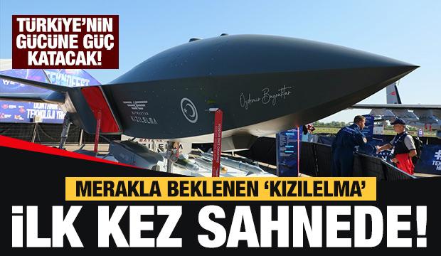 İnsansız savaş uçağı 'Bayraktar Kızılelma' TEKNOFEST KARADENİZ'de sergileniyor