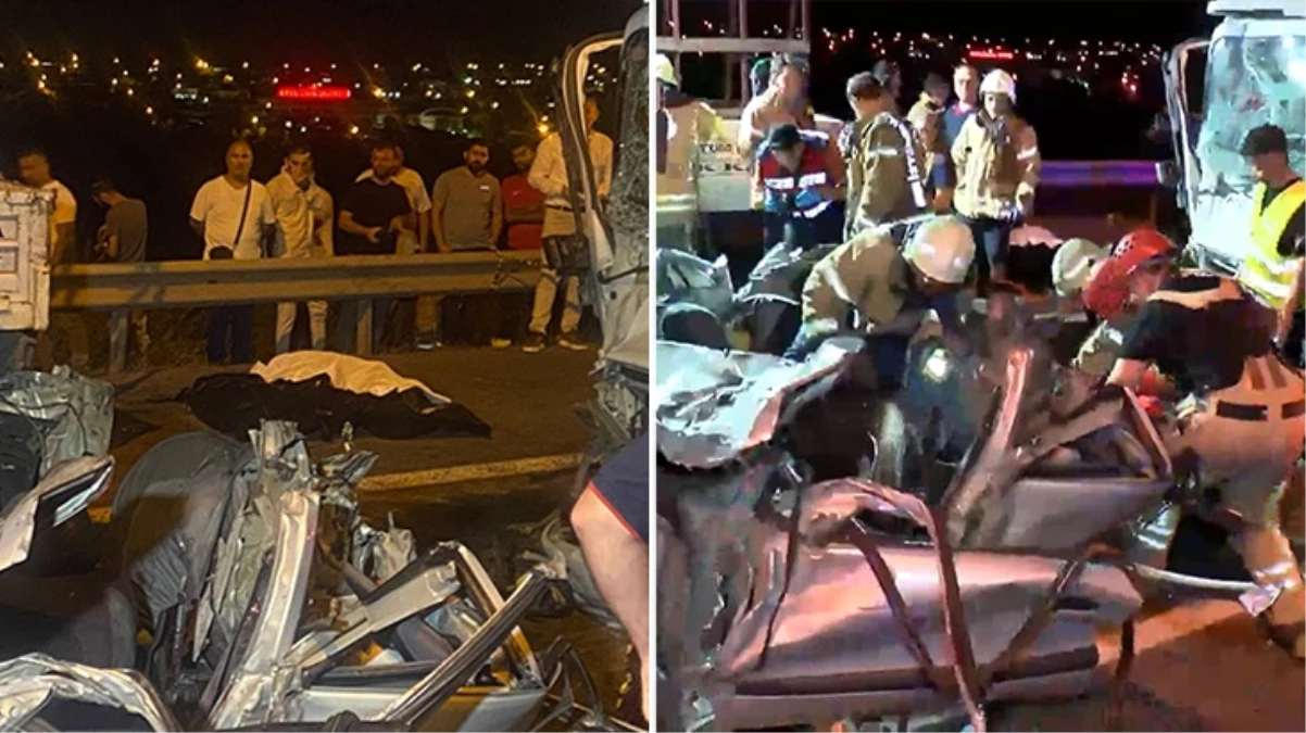 İstanbul'da TEM Otoyolu'nda zincirleme trafik kazası: 4 ölü, 4 yaralı
