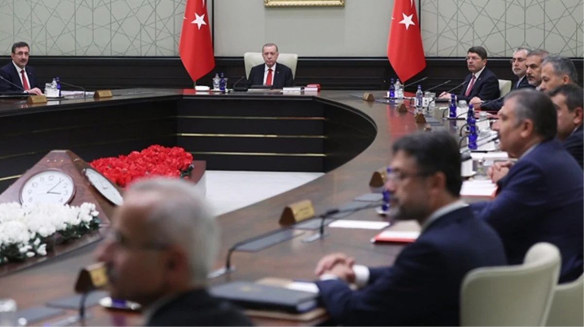 Kabine, Cumhurbaşkanı Erdoğan başkanlığında yarın toplanıyor