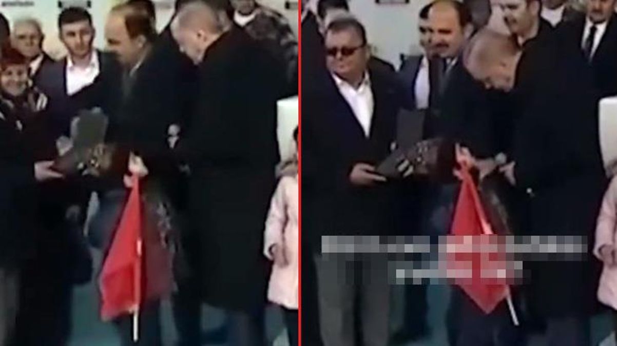 Küçük çocuktan Cumhurbaşkanına Erdoğan'a masum teklif! 2 kelimeyle reddetti