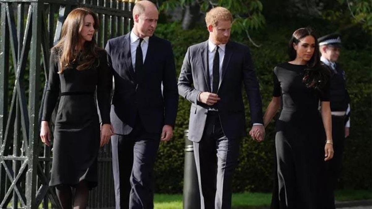 Prens William ve eşi Kate Middleton'dan Prens Harry ile Meghan Markle'a sürpriz ziyaret