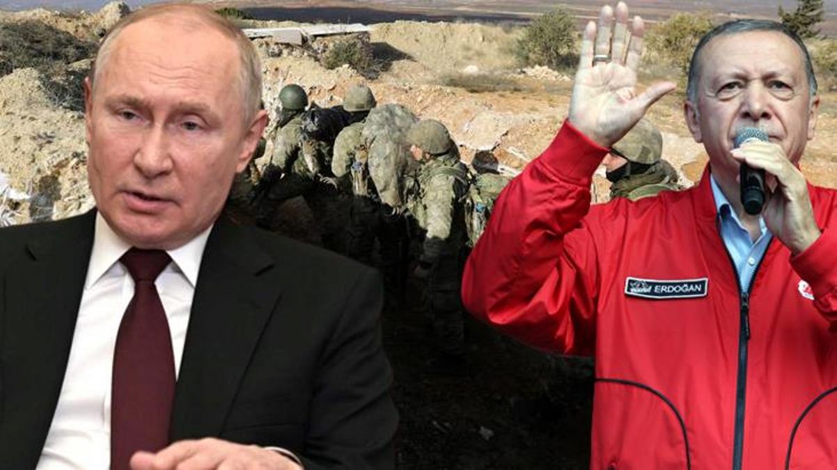 Putin'e bak sen! Türkiye'nin kara harekatıyla vuracağı teröristlere destek için sınıra asker yığdılar