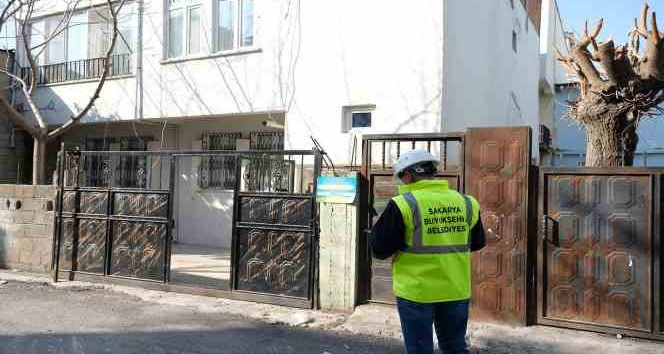 Sakarya Büyükşehir'den hasar tespiti çalışmalarına destek