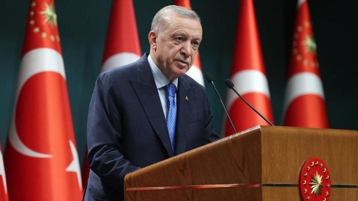 Son Dakika: Cumhurbaşkanı Erdoğan, Kabine Toplantısı'nın ardından açıklamalarda bulunuyor