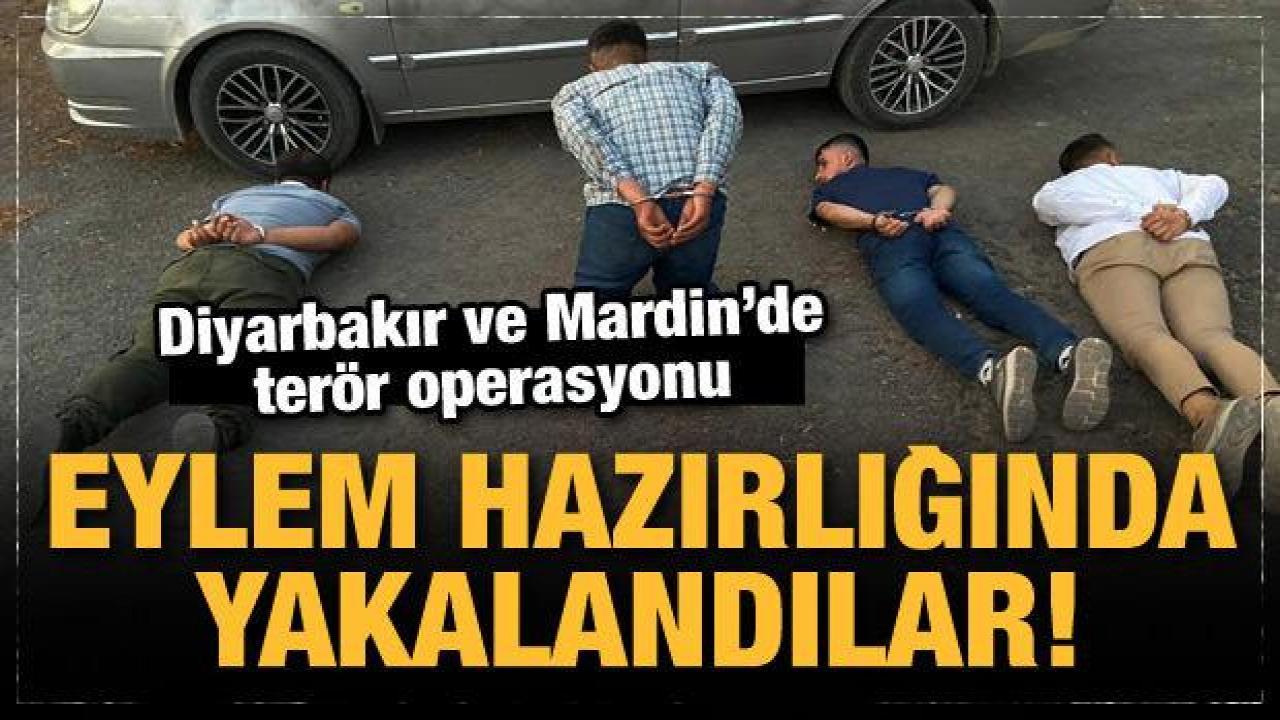 Son Dakika: Diyarbakır'da eylem hazırlığındaki PKK'lılar yakalandı!