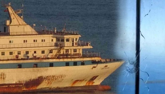 SON DAKİKA | Ege'de Yunanlıların ateş açtığı Ro-Ro gemisinde 'Mavi Marmara' detayı