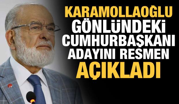 Temel Karamollaoğlu, gönlündeki cumhurbaşkanı adayını açıkladı