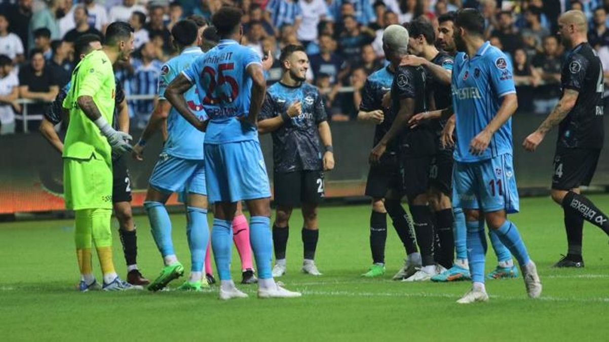 Trabzonspor, Adana Demirspor'a son saniyede yediği golle 3-2 kaybetti