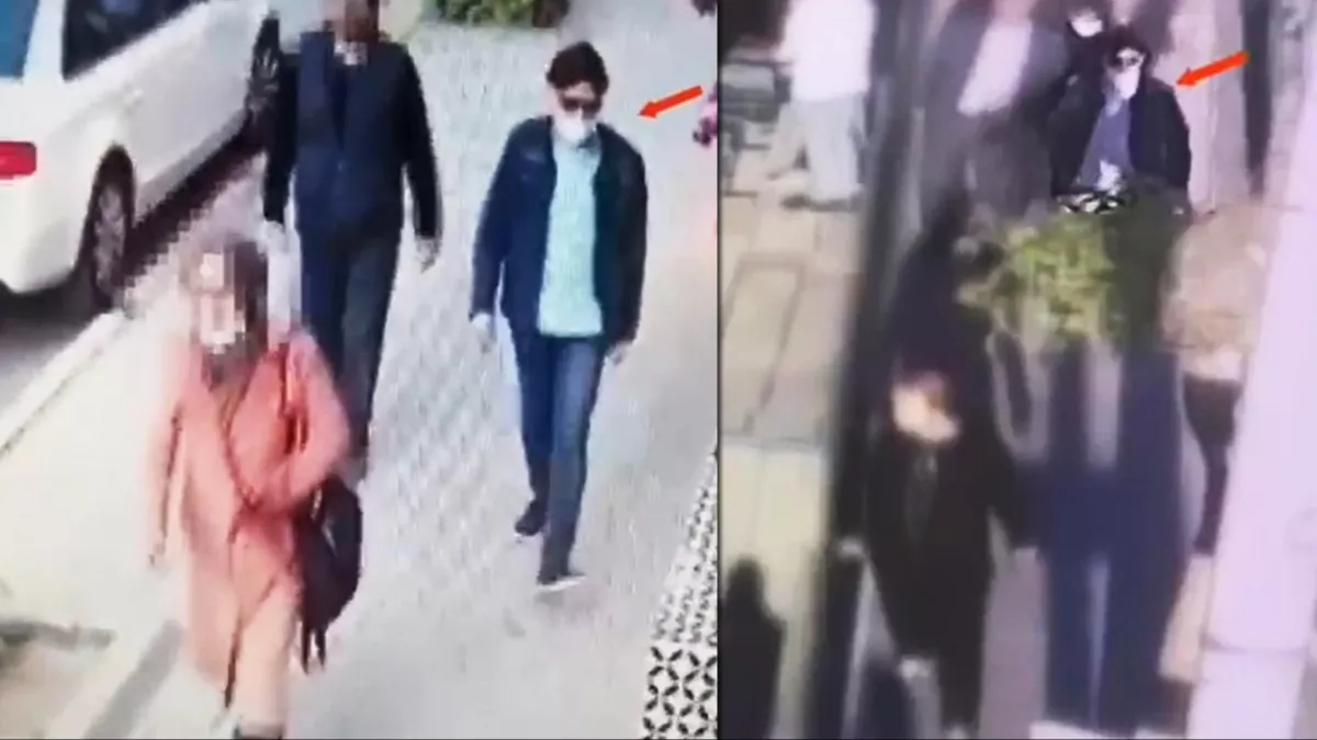 Türkiye'de yakalanmıştı! Terörist kamerada: Kılıktan kılığa girmiş