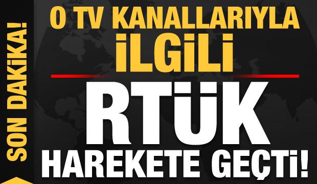 Ve RTÜK harekete geçti! Halk TV, Tele 1, KRT, TV5 Flaş Haber ve Sözcü TV...