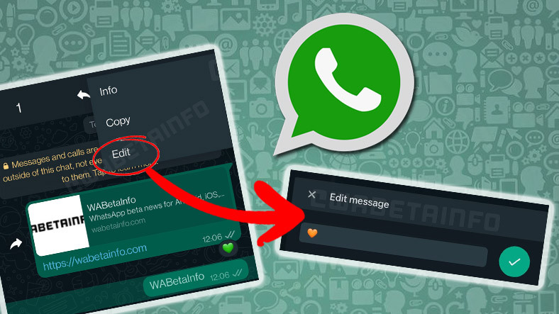 WhatsApp'ın 'Mesaj Düzeltme' Özelliğinden Yeni Ekran Görüntüsü Paylaşıldı: Yazıp Yazıp Silme Derdi Bitecek