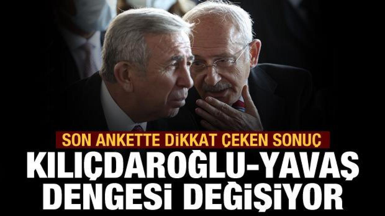 Yavaş-Kılıçdaroğlu dengesi değişiyor... Areda'nın son anketinde 9 lider soruldu