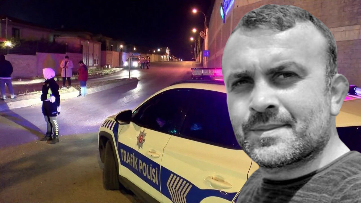 Polis aracında can verdi