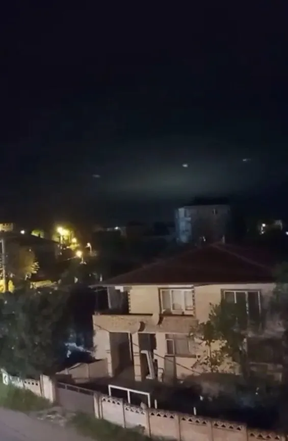 Kocaali semalarında gizemli ışıklar