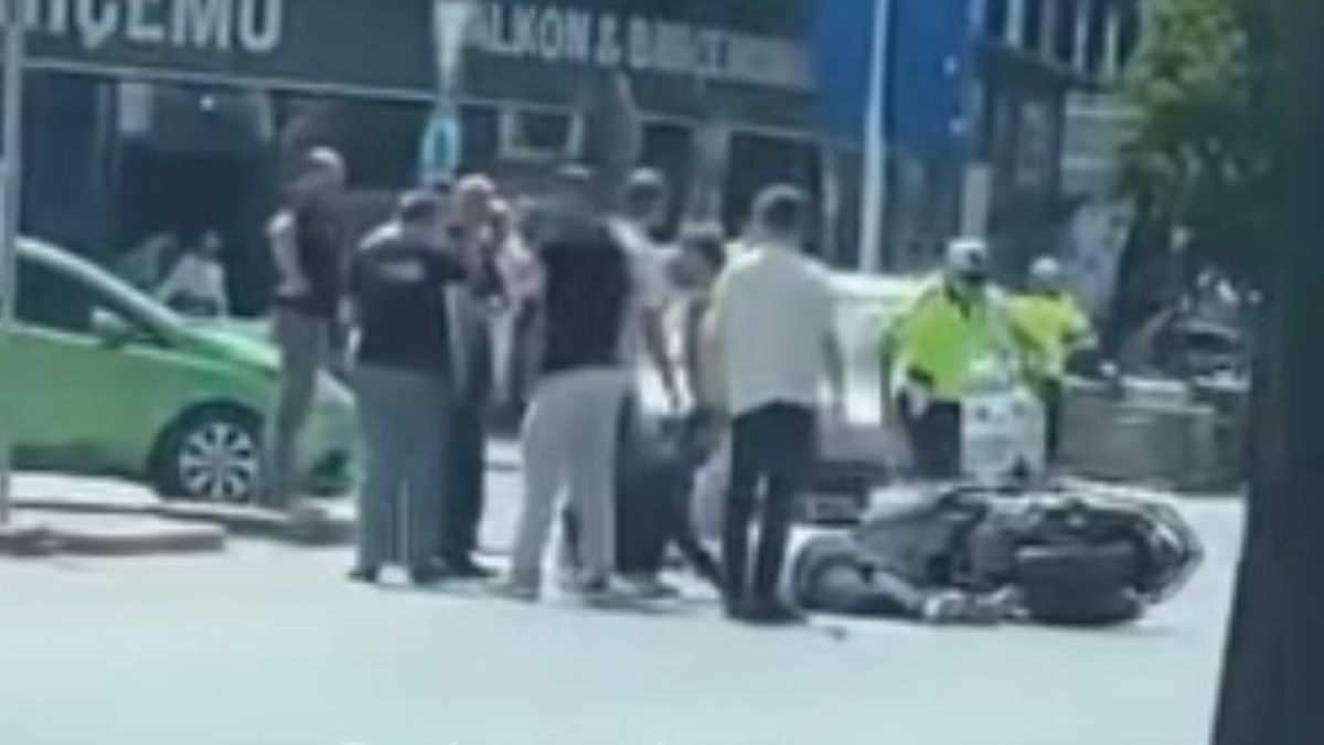 Adapazarı ilçesinde motosiklet kazası: 1 yaralı