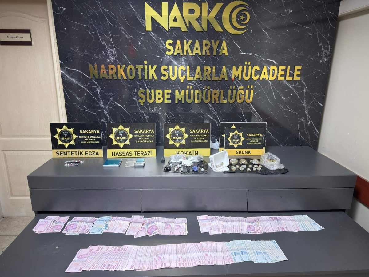 Adapazarı’nda kiralık ofiste uyuşturucu ticareti: 2 kişi tutuklandı