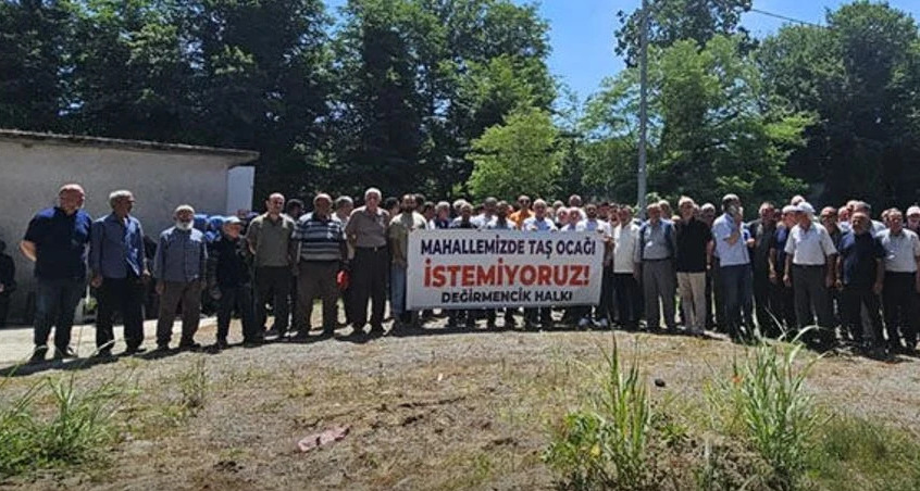 Ferizli'de tartışmalı mermer ocağı projesi iptal edildi