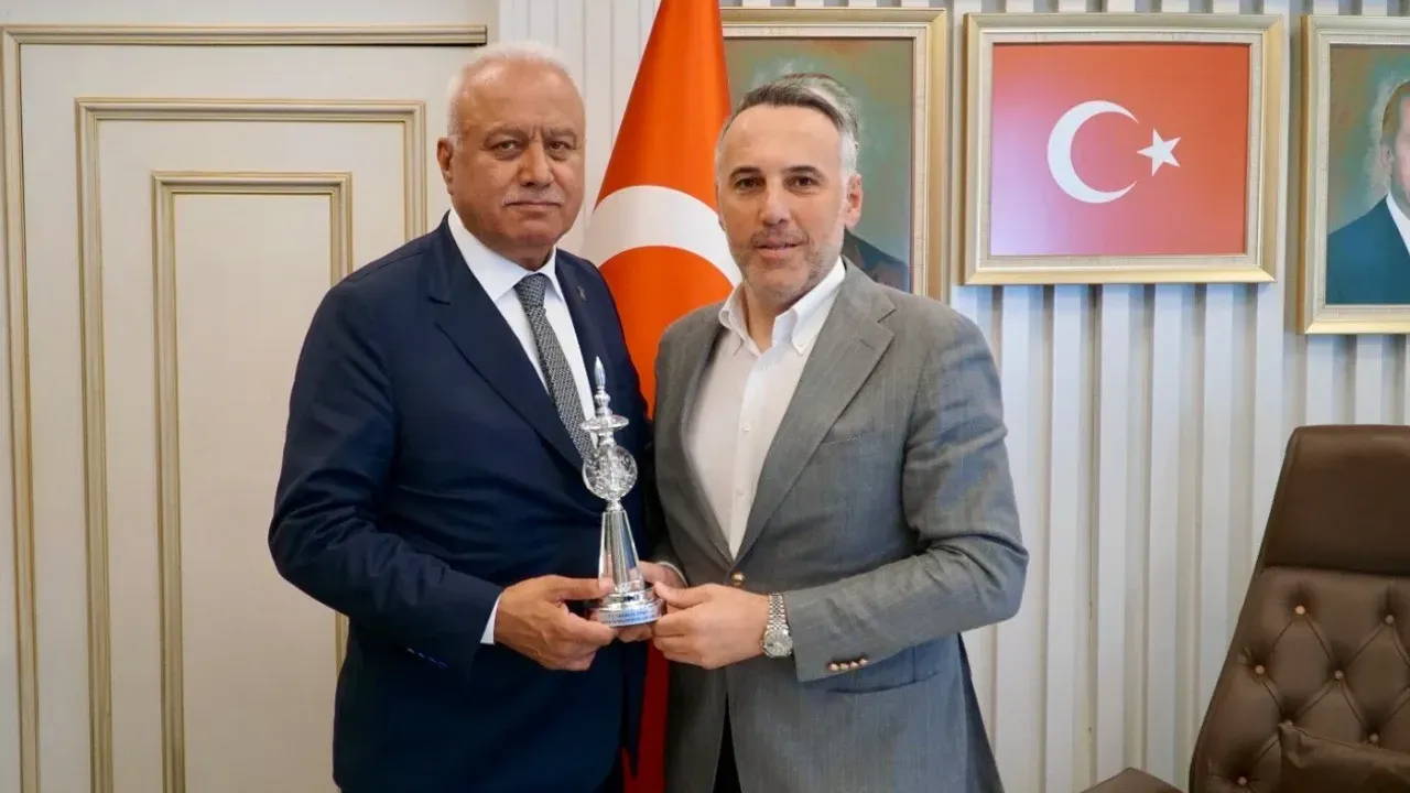 SESOB heyetinden AK Parti İl Başkanı Tever'e ziyaret