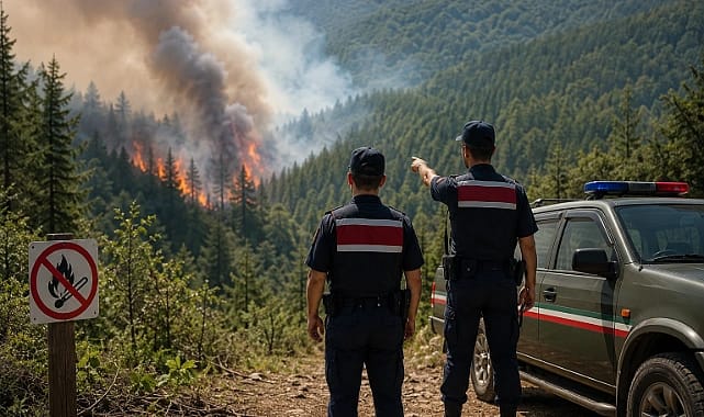 Sakarya'da orman yangınlarına karşı seferberlik! Jandarmadan farkındalık projesi