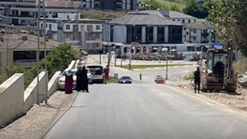 Serdivan'da yine doğal gaz borusu patladı