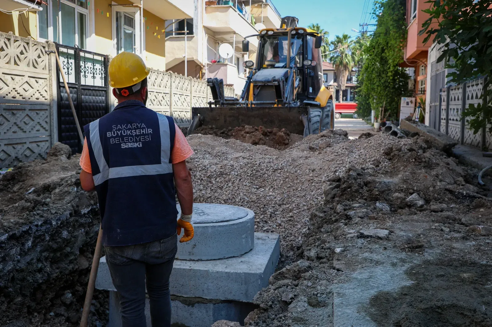 O cadde 1 hafta tek yönlü olacak! SASKİ'den altyapı çalışması