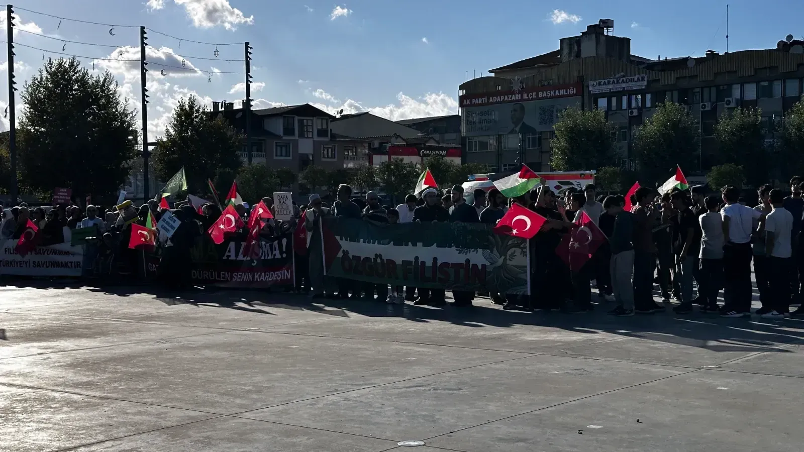 Serdivan'dan Filistin'e destek konvoyu uğurlanacak