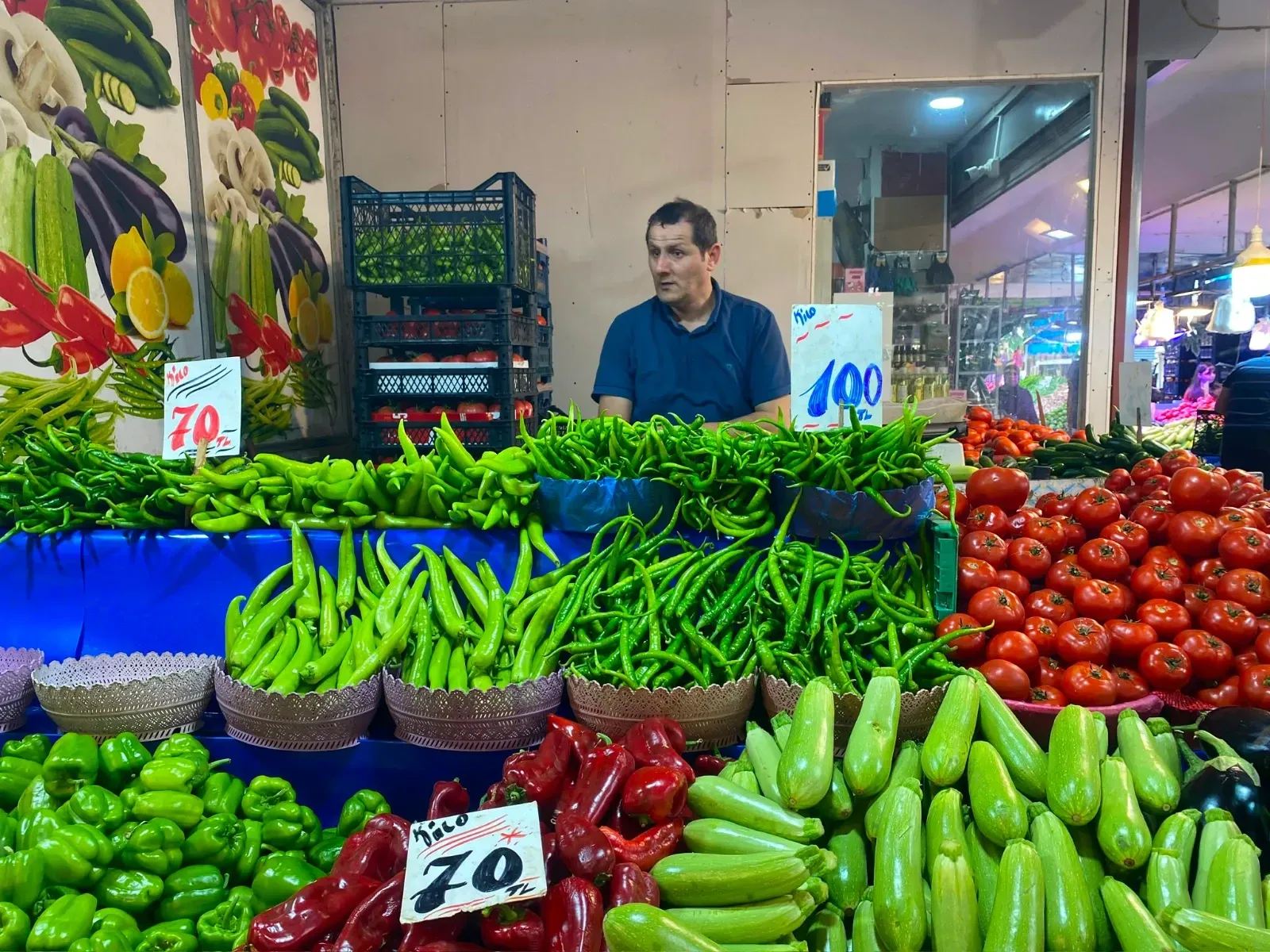 Katlı Pazar’da haftanın fiyatları belli oldu: Erik 300 lirayı gördü