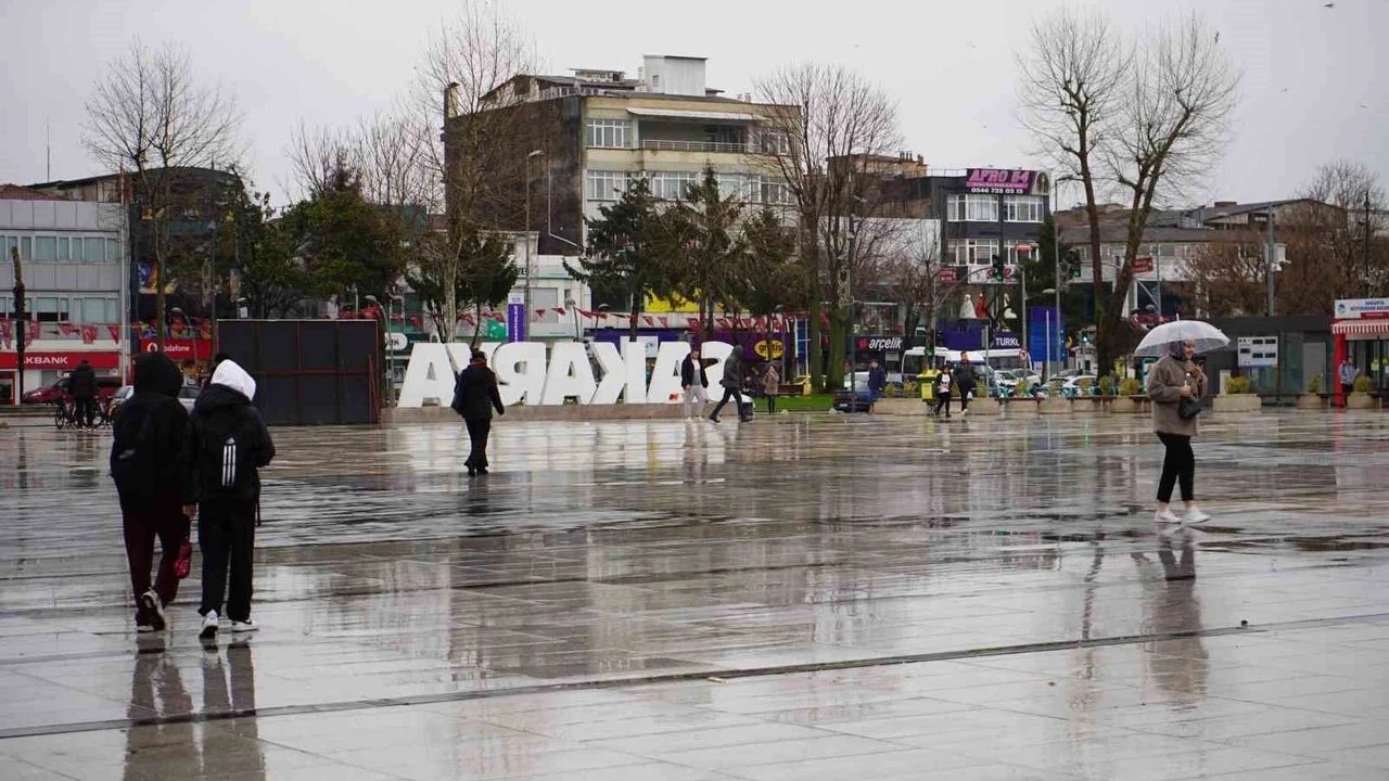 Sakarya için kuvvetli yağış uyarısı