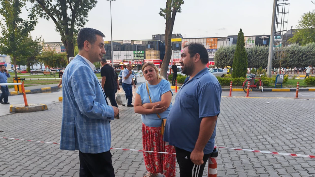 Başkan Akın’dan hastalara moral ziyareti
