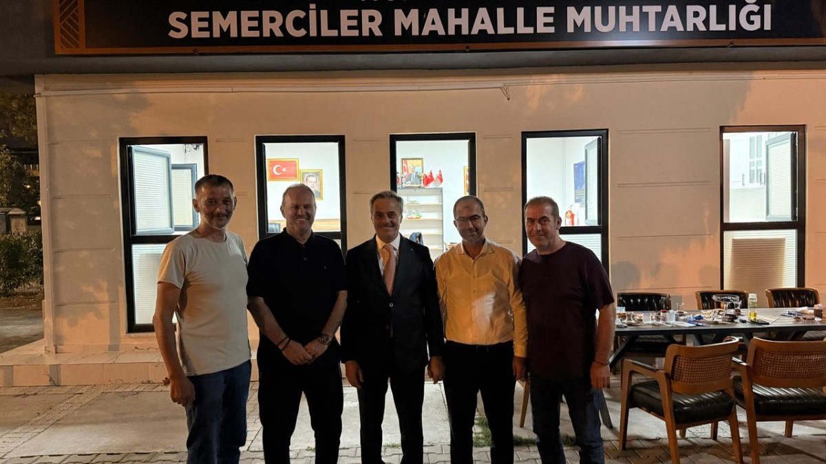 Başkan Alemdar’dan muhtarlara ziyaret