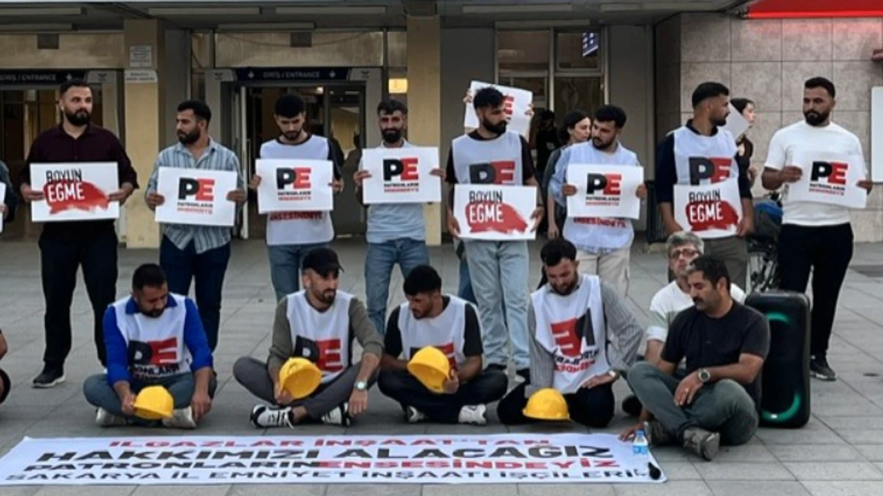 İşçilerden Gar Meydanı’nda eylem