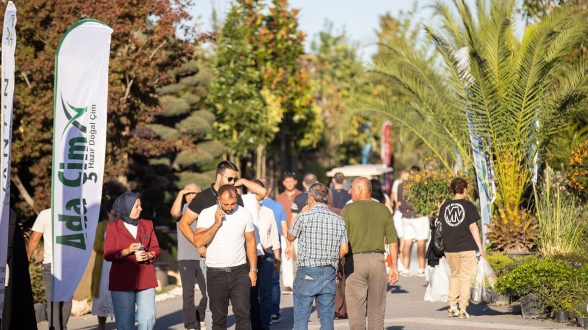 Sakarya’daki uluslararası süs bitkiciliği fuarı sona erdi