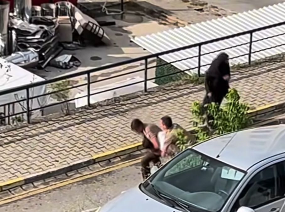 SEAH önünde silah paniği!