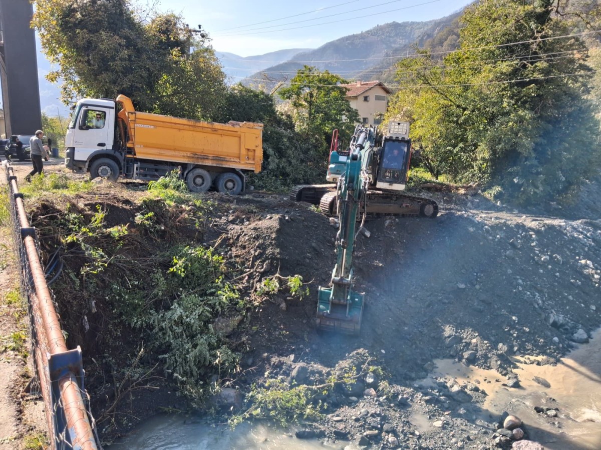 Sakarya’da hızlı tren hattı için sel önlemi