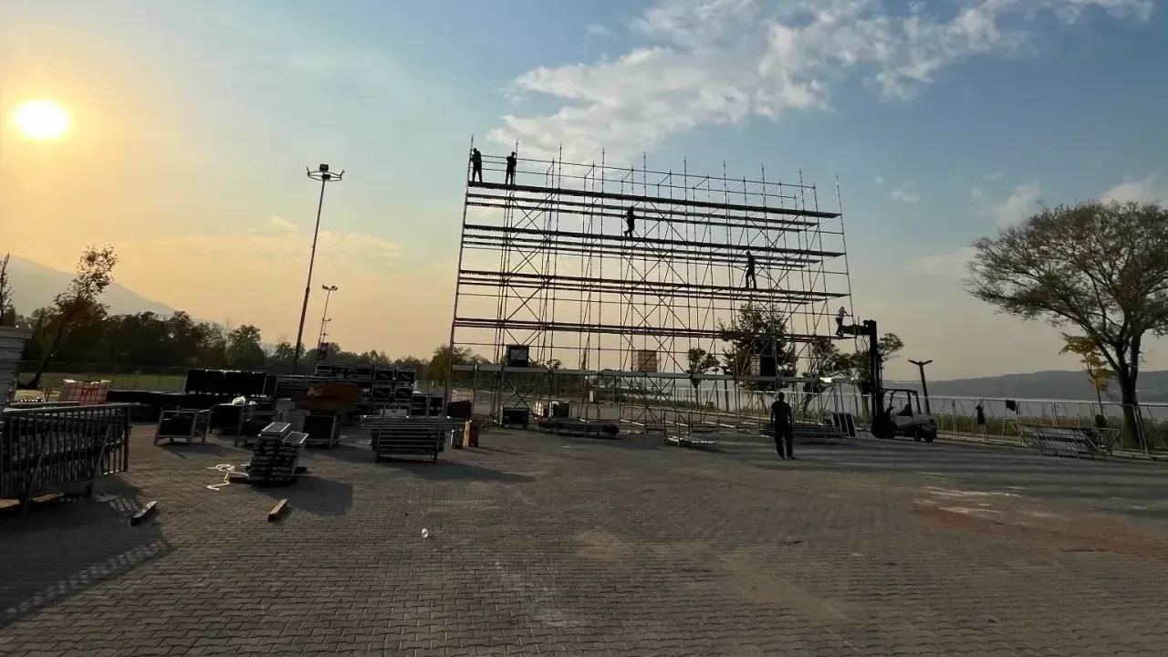 Sapanca’da BLOK3 konseri için dev hazırlık!
