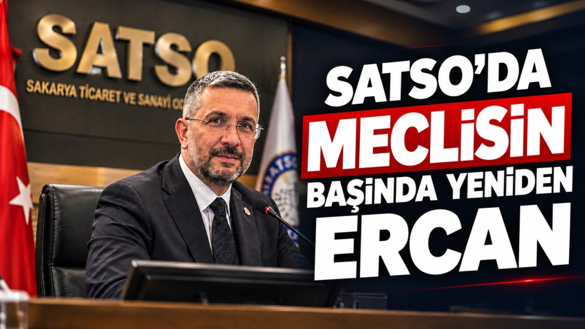 SATSO'da meclisin başında yeniden Ercan