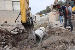 Değirmencik’te taşkın sorununa çözüm: Drenaj kanalı yenilendi
